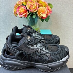 Versace Mercury M_VS_01 Men’s Black Sneakers NWT - EU Size 43 = US 10